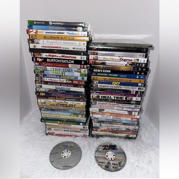 Large DVD Lot set 61 DVDs Most new Halloween XBox Game Blu-Ray Disc Movies NEW - Picture 1 of 16